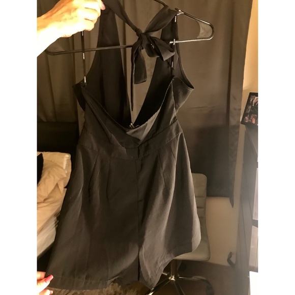 Dressy halter top romper - Picture 2 of 3